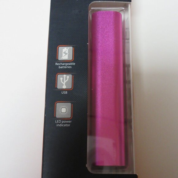 Blackweb Portable Charger 2600 mah 1 Amp PINK - Picture 5 of 5